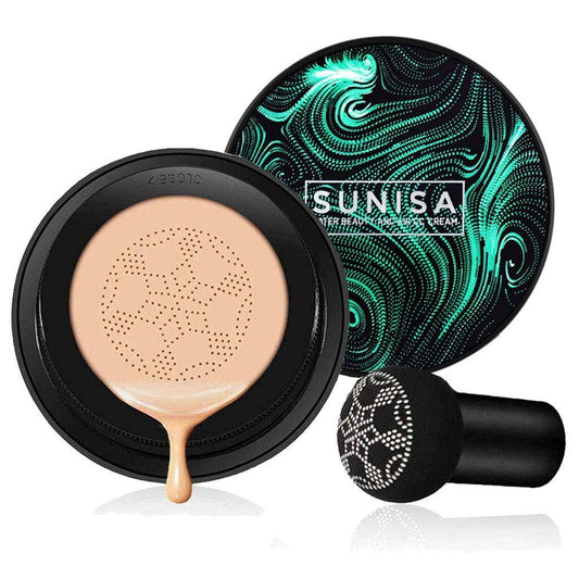 Sunisa 3 in 1 Air Cushion BB and CC cream foundation Waterproof Moisture Foundation - For Every Skin Tone