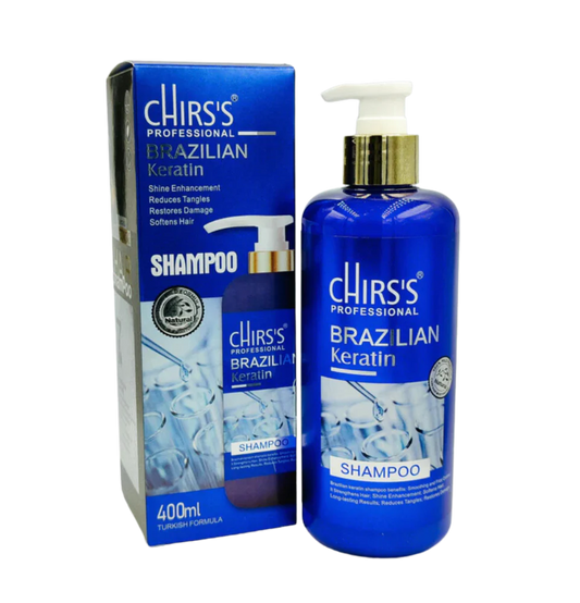 Chirs's Professional Brazelian Keratin Shampoo 400 ml